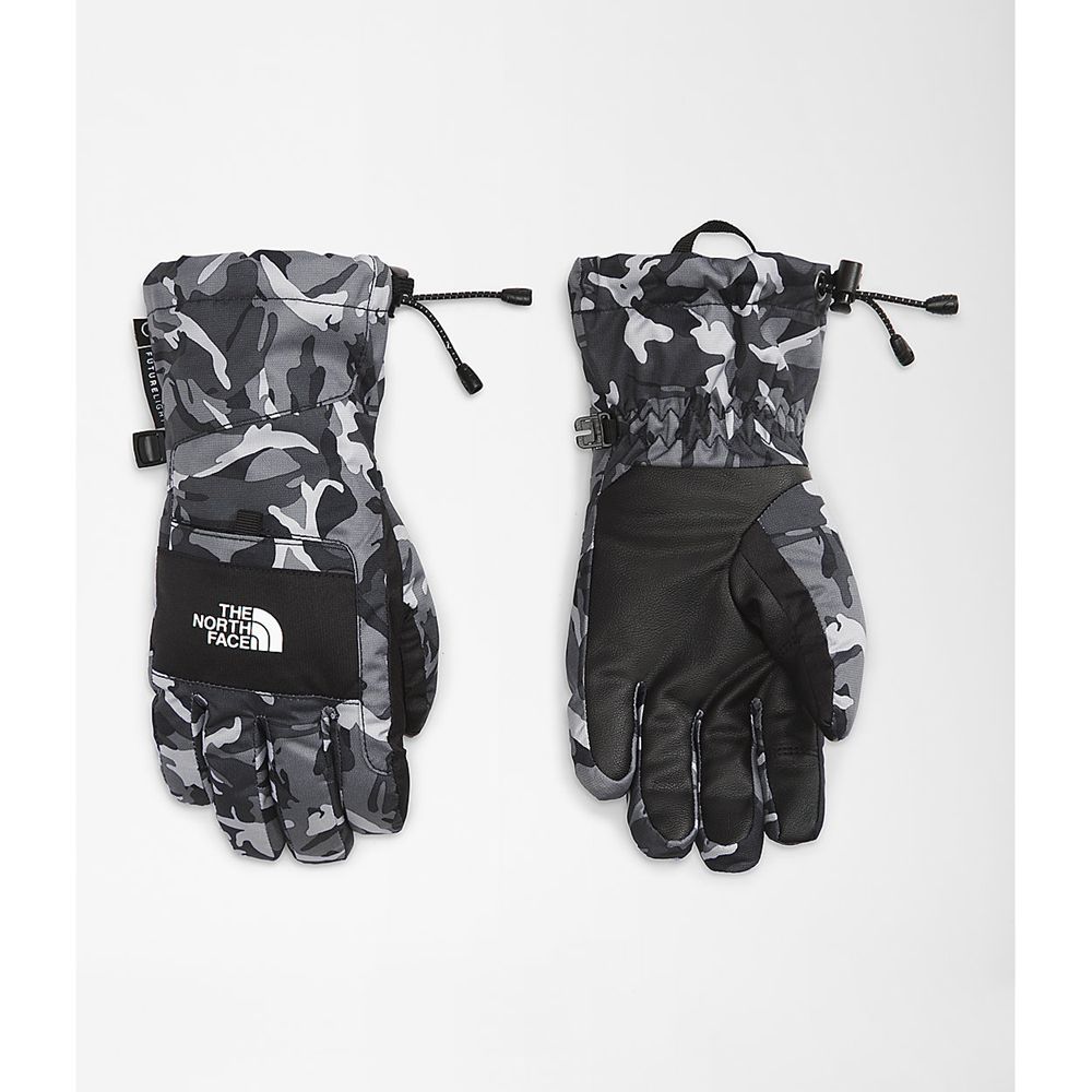 The North Face Gloves Youth Australia - The North Face Montana Futurelight™ Etip™ Grey Camo Print (I